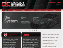 Tablet Screenshot of digicutsystems.com
